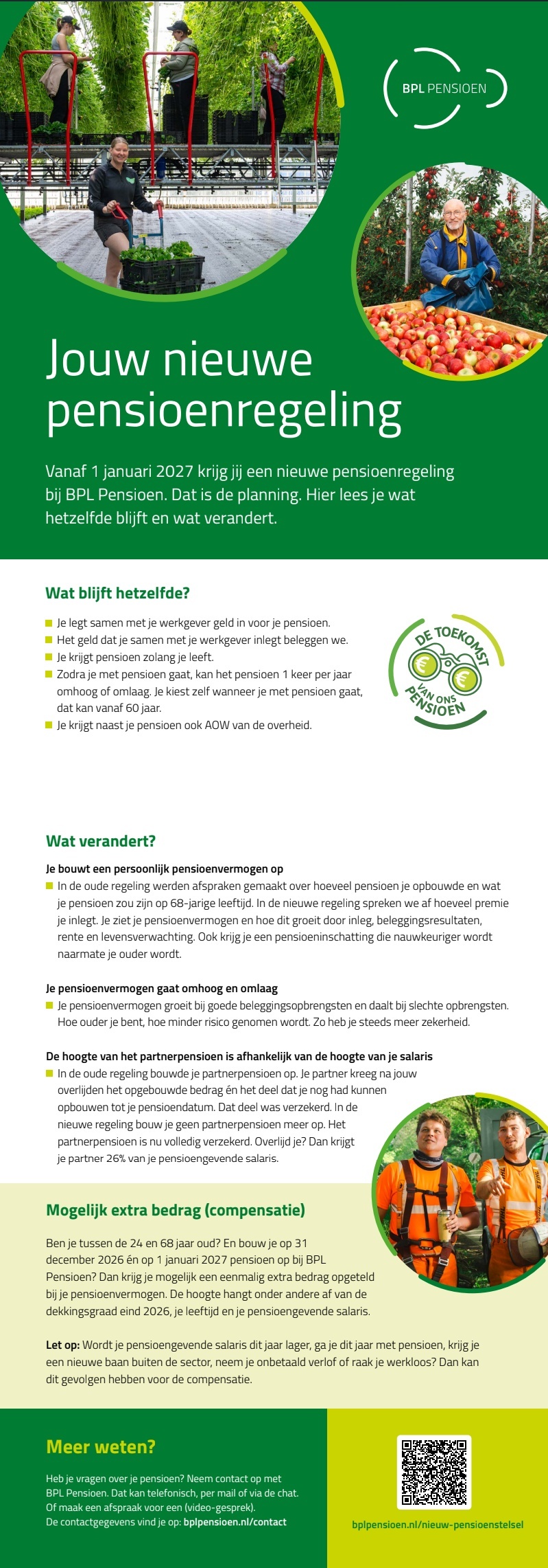 Jouw nieuwe pensioenregeling